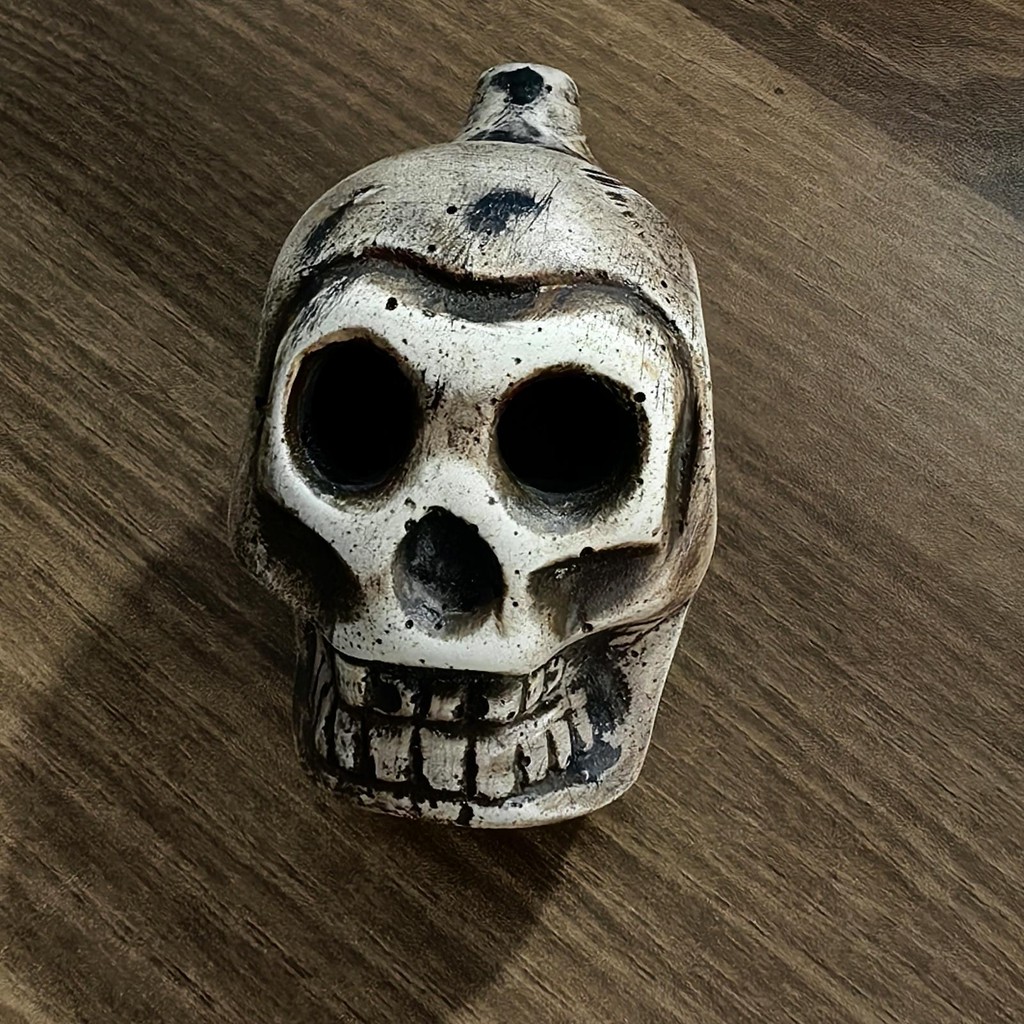 Aztec Death Whistle Spooky Aztec Death Skull Whistle Prank ฮาโลวีนเครื่องประดับ shopeban2vn