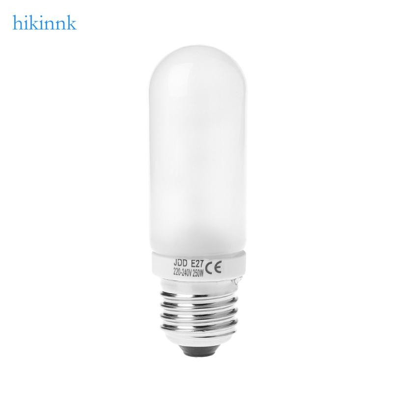 HIKI 220V-240V 250W JDD E27 ไฟฉายหลอดสําหรับสตูดิโอถ่ายภาพแฟลชไฟ LED