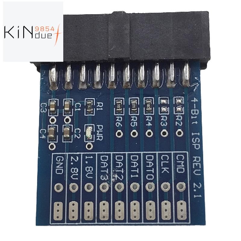 อะแดปเตอร์ใหม่ JTAG , ISP 4-BIT ISP REV 2.1 สําหรับ Easy Jtag Plus Box / เครื่องมือ ESAYJTAG