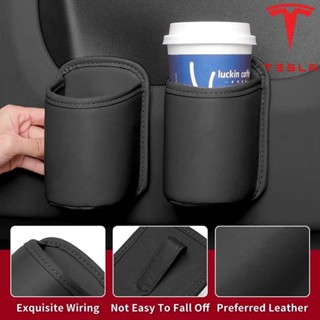 TESLA Model s 3 x y ที่วางแก้วประตูรถยนต์ กล่อง ออกแบบคลิปด้…