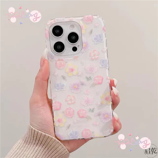 เคสไอโฟน17สำหรับ iPhone 15 13 11 air 17 16 14 12 Pro Max 15Plus 16Plus 14Plusประกายดาวดอกไม้กำไลข้อมือใหม่ IMD ปก อ่อน