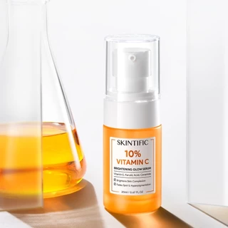 SKINTIFIC 10% Vitamin C Brightening Glow Serum วิตามินซีไบร์ทเทนนิ่ง