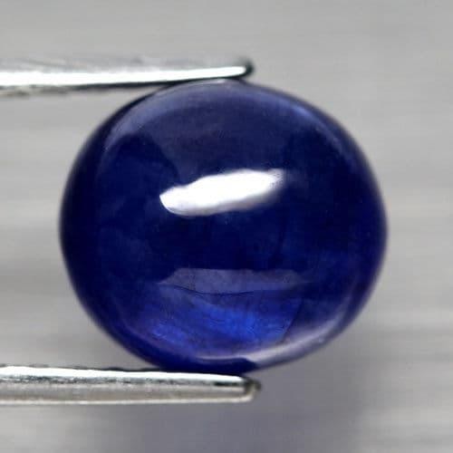 Natural Blue Sapphire Blue Sapphire Oval Cab 588 Ct Origin Madagascar 100% Original SF129 โดย Fusion