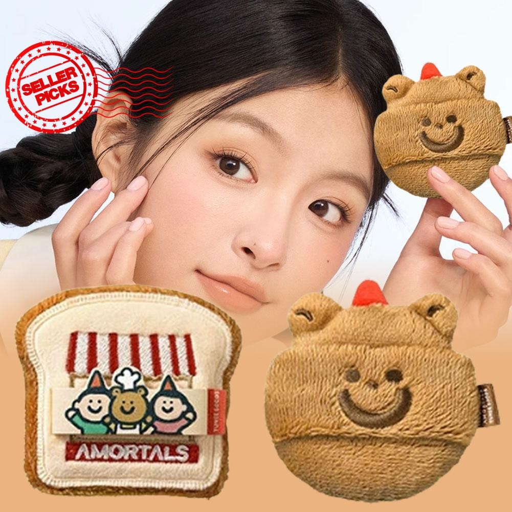 Amortals Powder Puff Tunee Goods Bread Series Soft Flour Makeup Easy Fluffy Powder Puff Powder W6k4