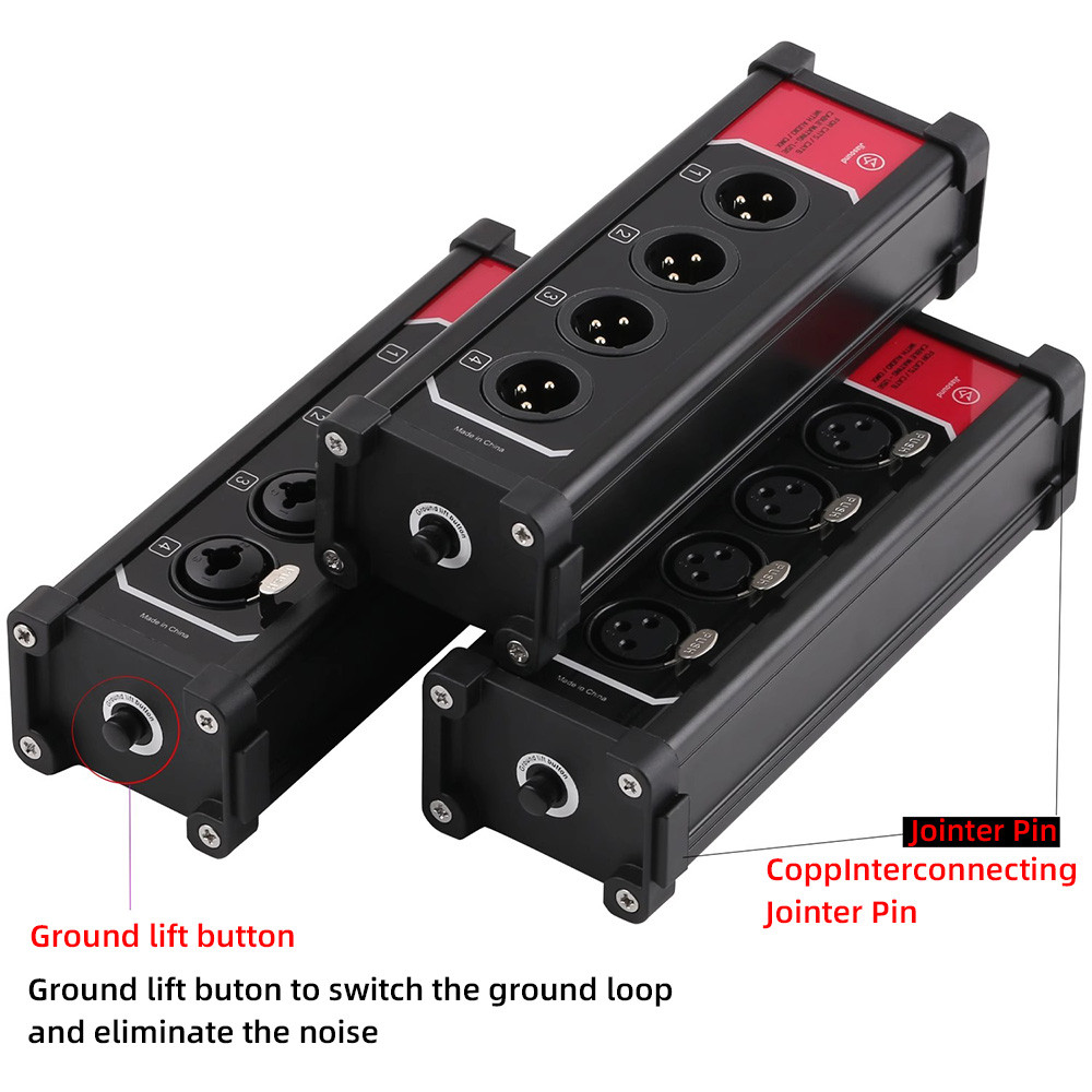 Jiasound 4 Channel 3 Pin Multi Network XLR Cable รูปที่ 2
