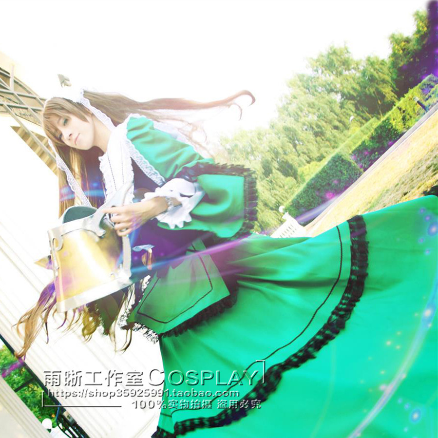 Cosplay Rose Girl Jade Star Stone