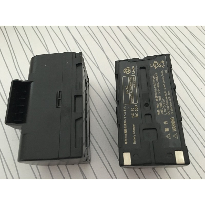 เหมาะสําหรับ TOPO BT-65Q แบตเตอรี่ GTS-750/722 GPT-7500 Full Station Instrument BT-65Q แบตเตอรี่