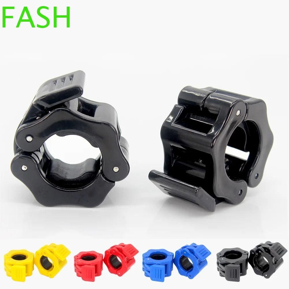 คู่ฟิตเนส Barbell Clamps พลาสติก ขนาด 25/30 มม., Quick Release สำหรับ EZ Curl Bar และบาร์ทรงหลากหลาย
