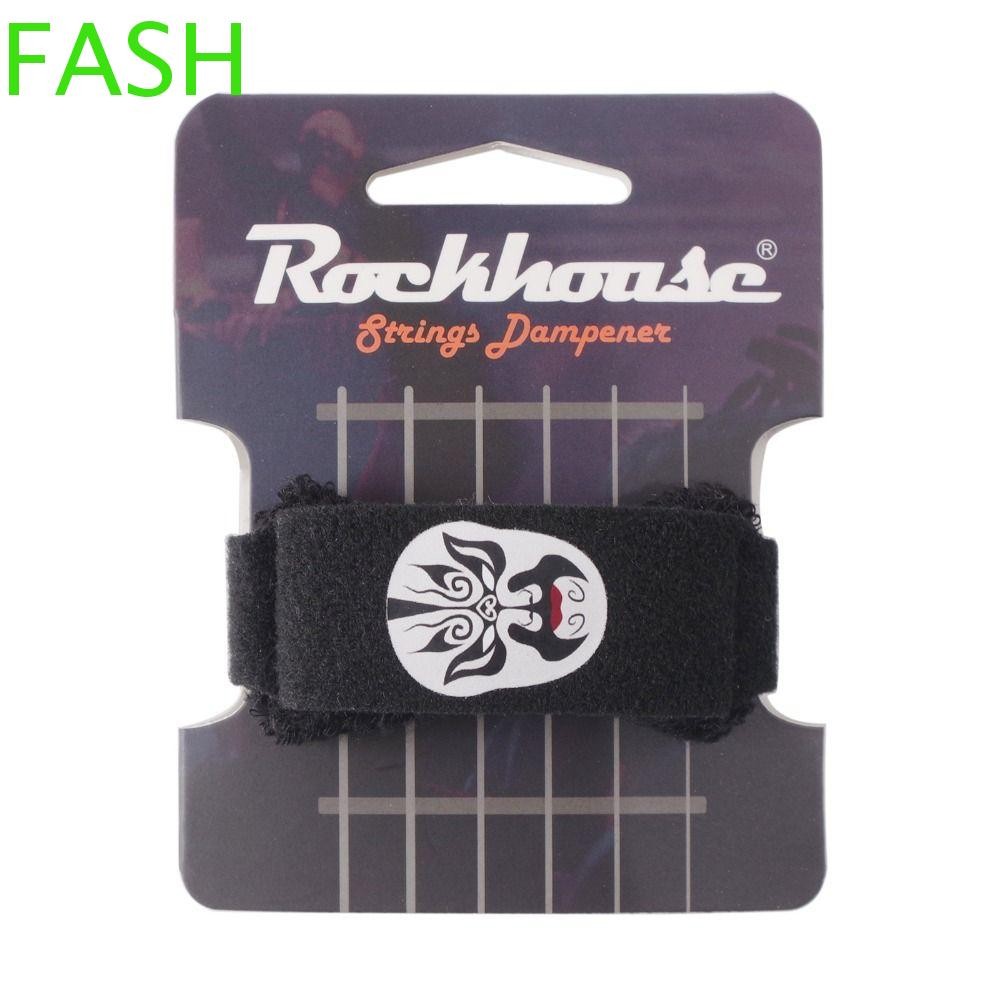 FASH Fret Wrap Guitar ขจัดเสียงรบกวน ติดตั้งง่าย เทปคานกีต้าร์, สายกีตาร์ Fret Wrap Noise Damper ปรั