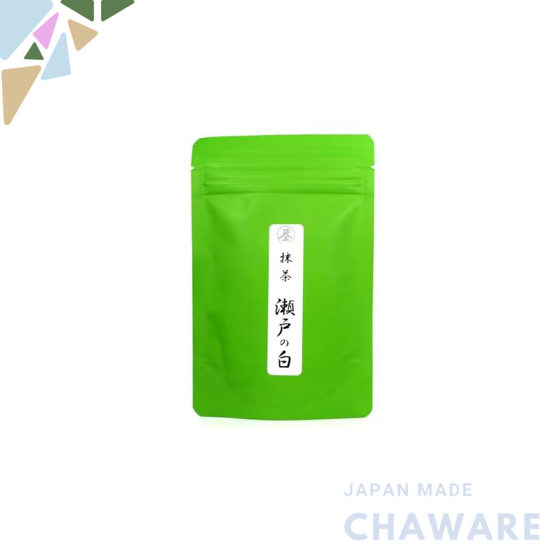 30g of Stone-ground Matcha "Seto no Shiro" made with Nishio grown Tencha from Aichi Prefecture, perf