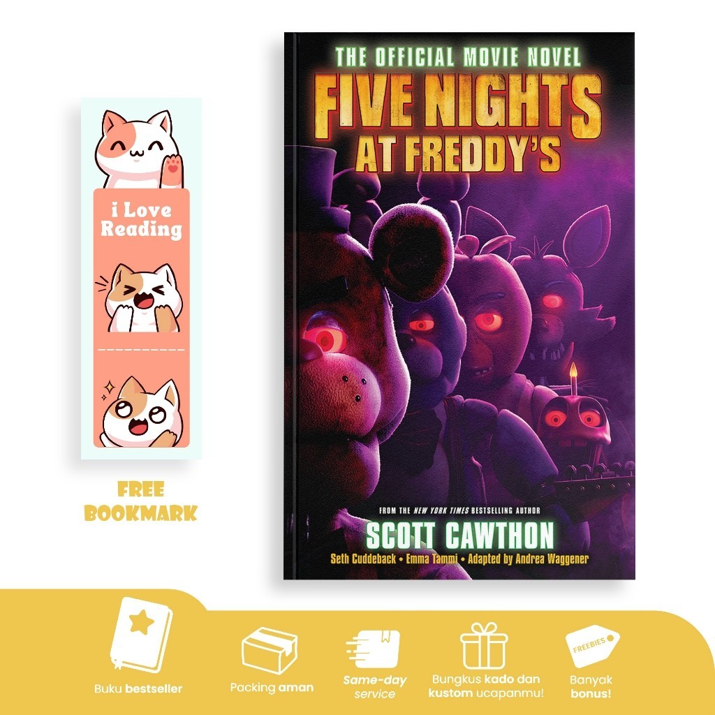 Five Nights at Freddys: The Official Movie Novel โดย Scott Cawthon