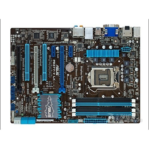 Asus P8Z77-V LK 1155 Pin Z77 เมนบอร์ด USB3 SATA3 DDR3 รองรับ 3770K