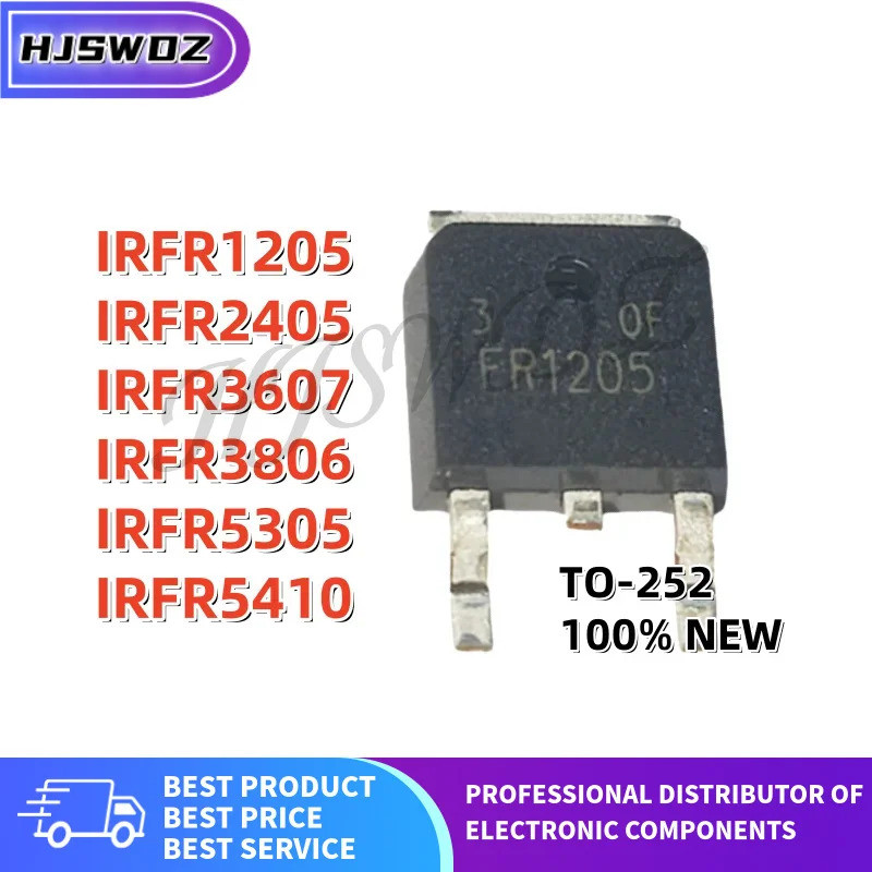 1-5PCS FR1205 FR2405 FR3607 FR5305 FR5410 FR3806 IRFR1205 IRFR2405 IRFR3607 IRFR5305 IRFR5410 IRFR38
