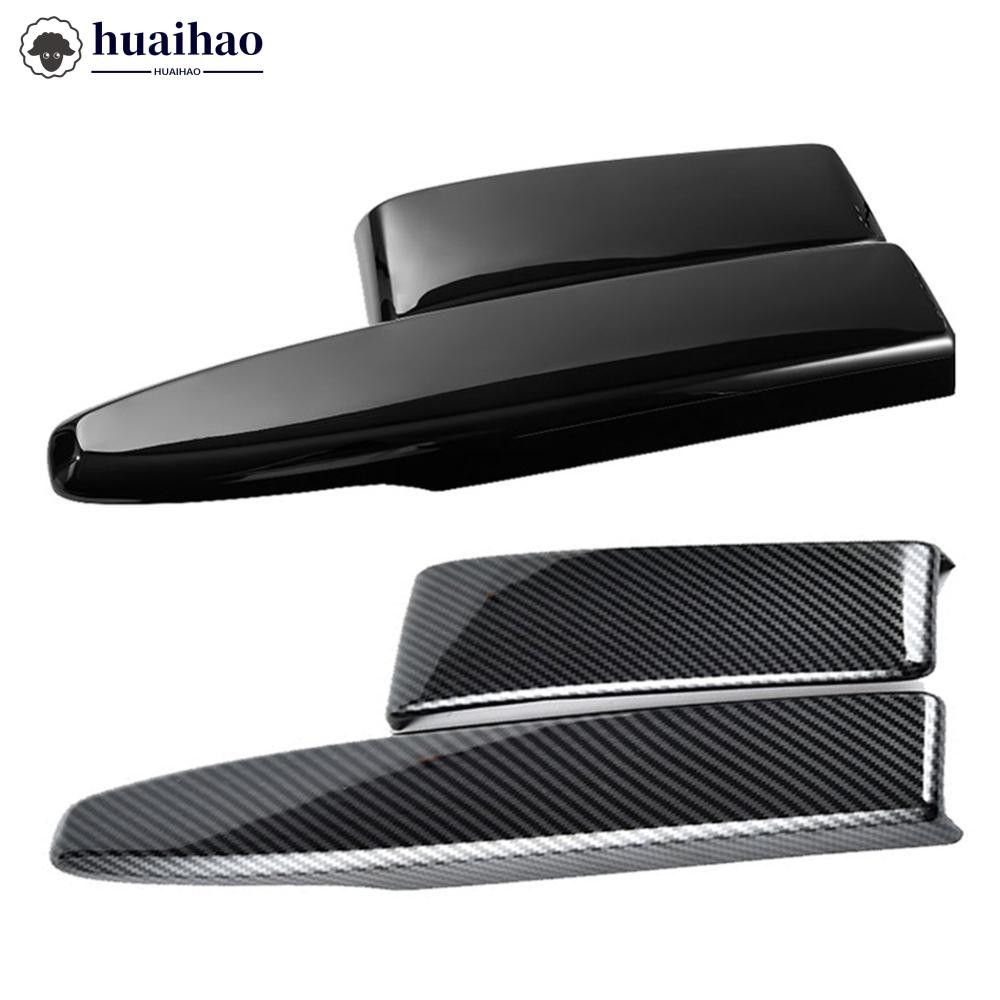 HUAIHAO 2 ชิ้น/เซ็ตคอนโซลกลางรถคอนโซลฝาปิดกล่อง Trim ป้องกันสําหรับ Mercedes Benz CE GLK Class W204 W212 2009-2013 มือซ้าย H7U4