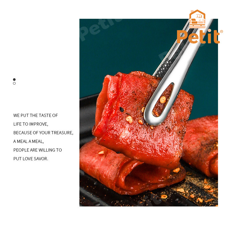 ที่คีบบาร์บีคิวเกาหลี ที่คีบอาหาร สแตนเลสแท้ ใช้คีบอาหารบุฟเฟ่ต์ และเนื้อย่างได้ทุกชนิด - รูปที่ 6