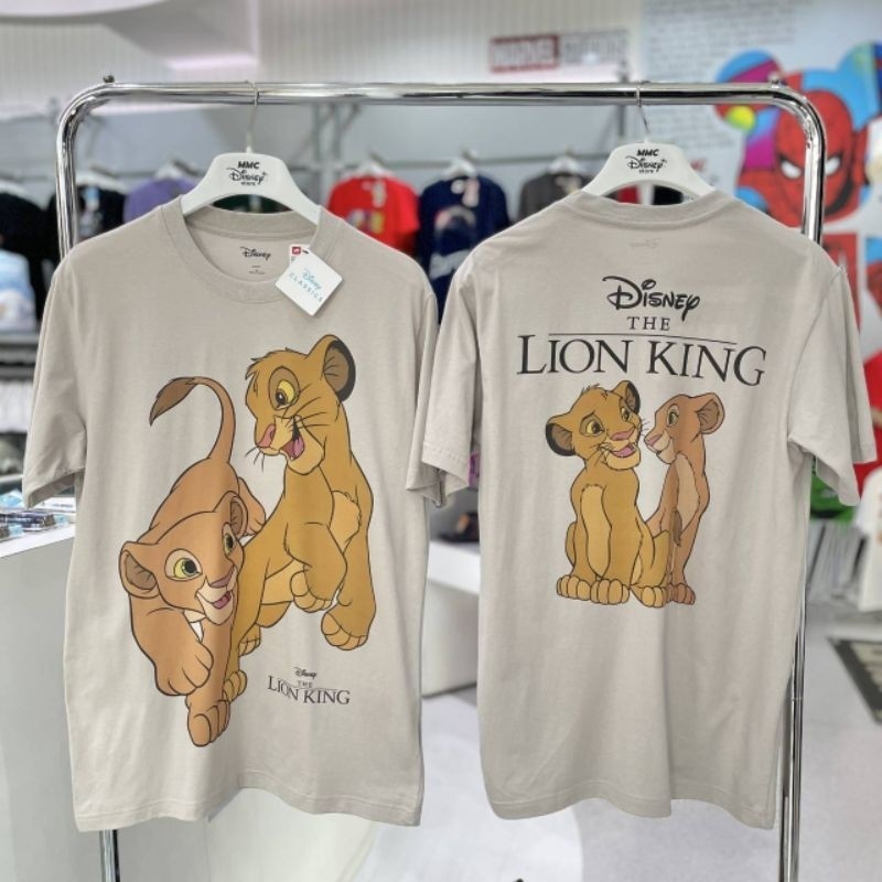 S-5XL เสื้อDisney ลาย The Lion King เสื้อยืดพิมพ์ลาย ( TMX-191 ) เสื้อยืดคอตตอน