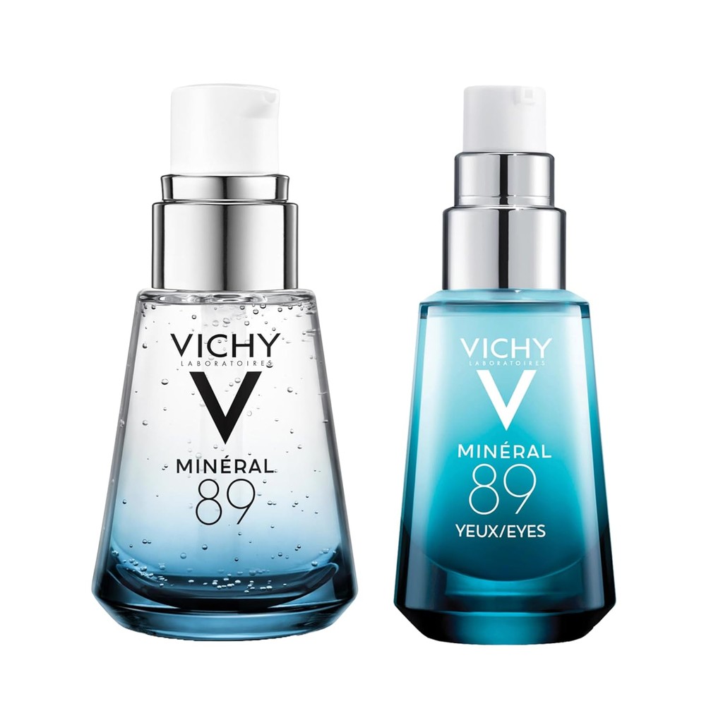 Vichy Mineral 89 Eye Serum, ครีมกรดไฮยาลูโรนิกและคาเฟอีน, ครีมใต้ตาสําหรับความหมองคล้ํา, ลดให้ความชุ
