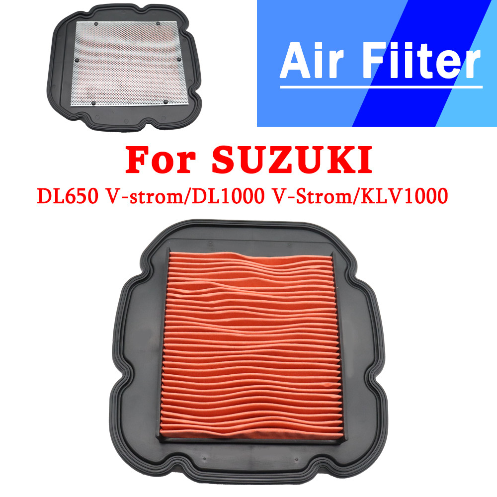 สําหรับ SUZUKI DL650 VStrom DL1000 KLV1000 DL 650 DL 1000 KLV 1000 รถจักรยานยนต์กรองอากาศล้างทําความ