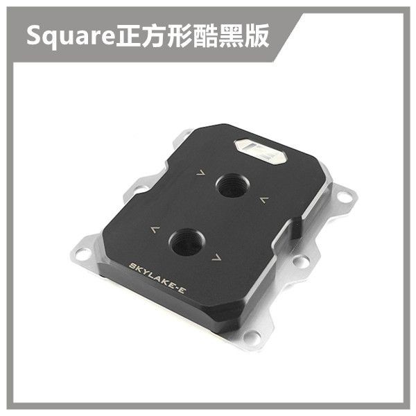 IceMan Cooler Intel LGA3647 Server CPU Split Water Cooler ทองแดงทั้งหมดชุบ POM รุ่น