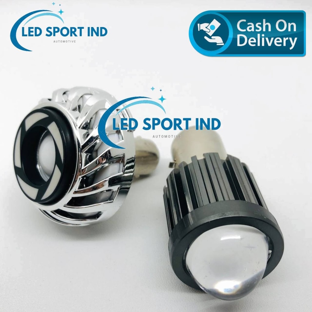 H6 VESPA LED PACKAGE PLUS RAINBOW PROJECTOR เบรค STOP