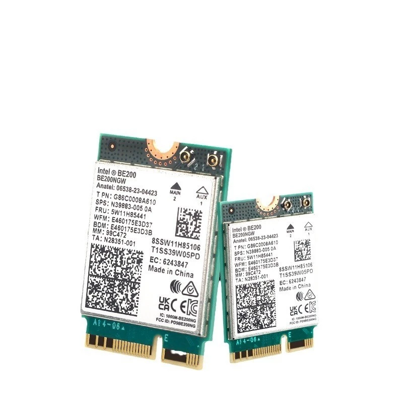 Intel Wi-Fi 7 BE200   2.4G/5G/6G-8774M windows 10 windows 11 NGFF/M2/PCIE  802.11AX Bluetooth 5.4 MU-MIMO thumbnail 4