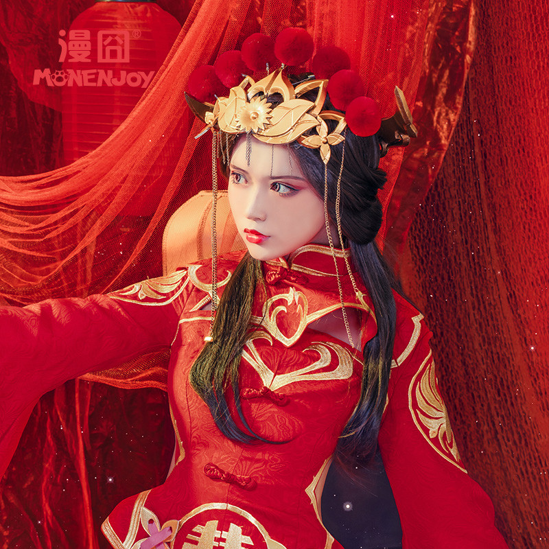 วิกผม Kings Life Love Glory Zixia Luna สีน้ําตาลและดำ พร้อมสต็อก