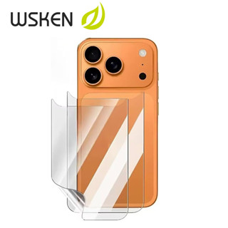 Wsken สําหรับ iPhone 17 Pro Max 2025 ฟิล์มกันรอยหน้าจอด้านหล…