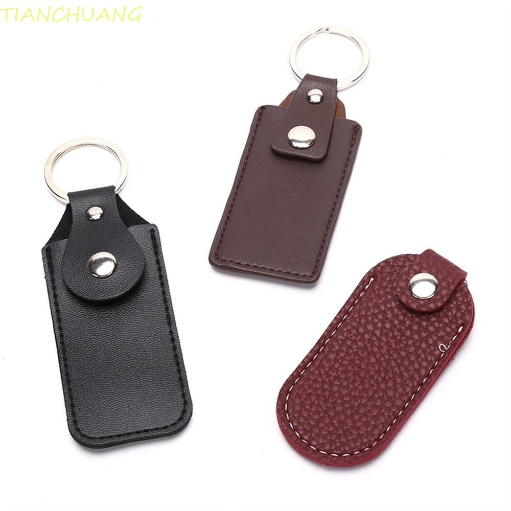 TIANCHUANG U Disk Storage Bag อุปกรณ์คอมพิวเตอร์พกพา U Disk Pouch U Disk Dust Cover Anti-lost Key Ho