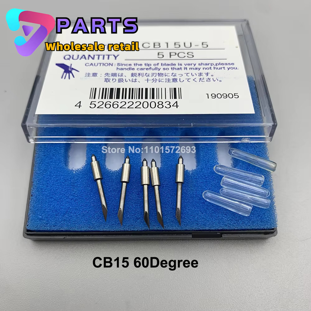 CB09UB-5 ใบมีดตัดมีดสําหรับ Graphtec CE3000 CE5000 CE6000 CE7000 FC8600 FC8000 เครื่องตัด CB09U มีดใ