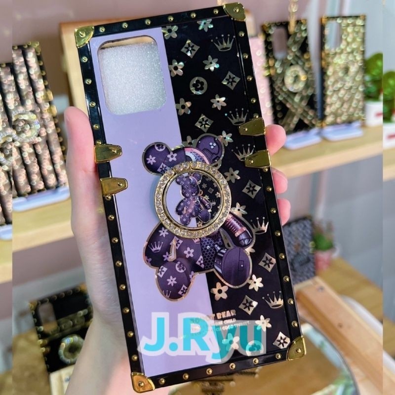 SAMSUNG หมีTrunkกรณีSamsung A24 A34 A54 A03 A22 4G A32 4G A52 A72 A23 4G A33 A53 A73 A13 4G A12 M12 