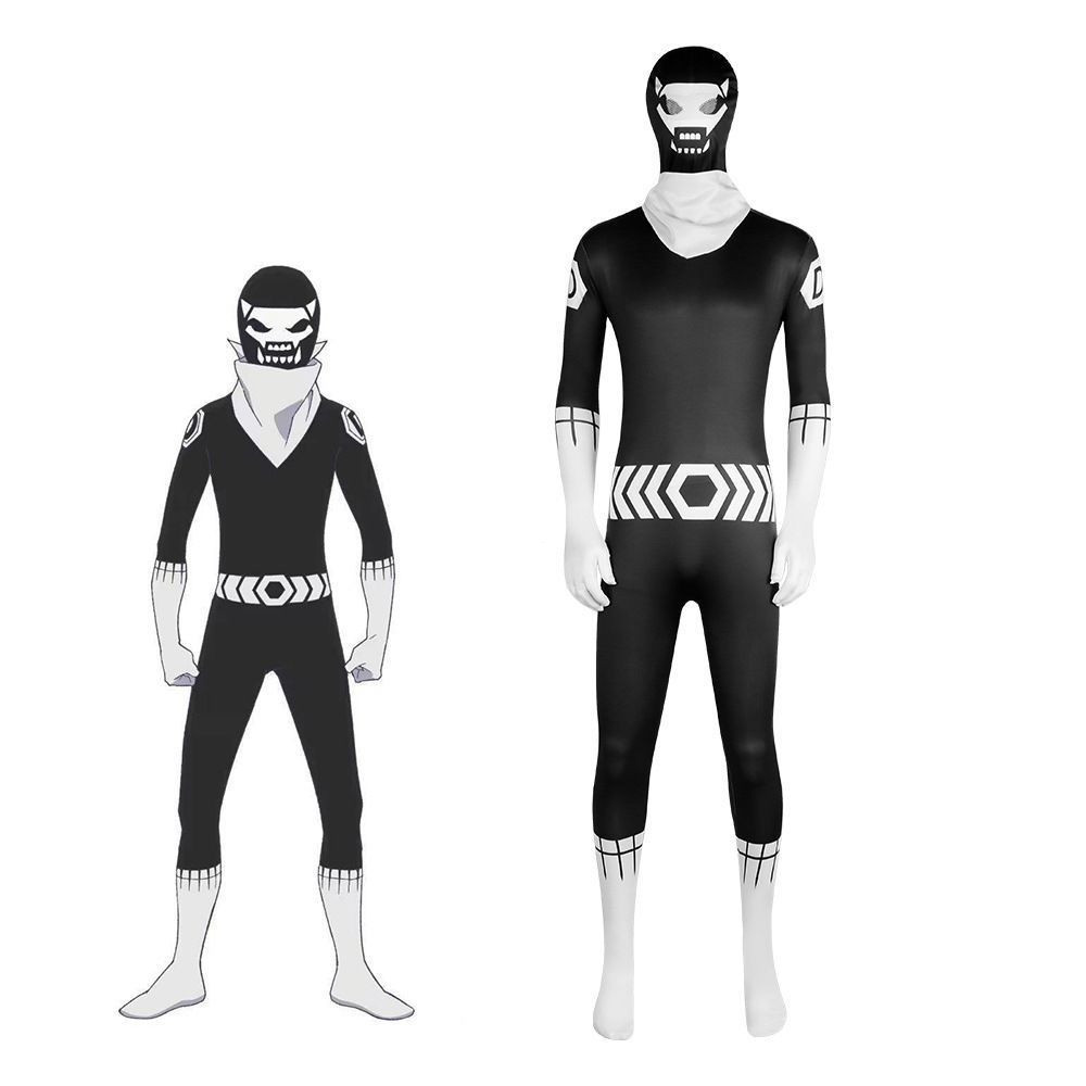 Sentai Daishikkaku / Go! ไป! ผู้ลด ตํารวจท้องถิ่น! Ranger Reject D in Disguise คอสเพลย์เครื่องแต่งกา