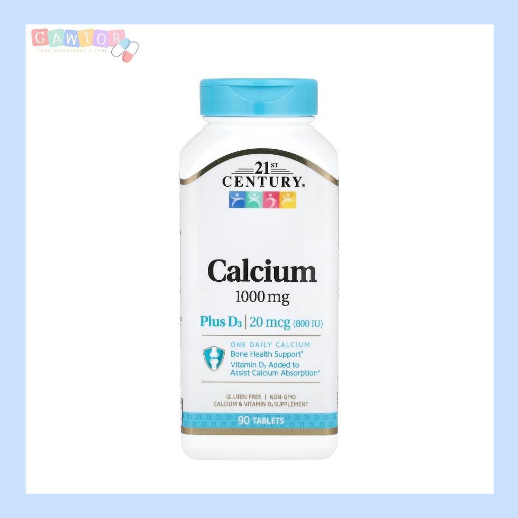 Calcium ( แคลเซียม ) ชนิดเม็ด 21st Century