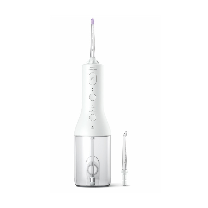 Philips HX3826/31 Portable Pulse Water Electric Dental Flusher Water Floss สีขาว