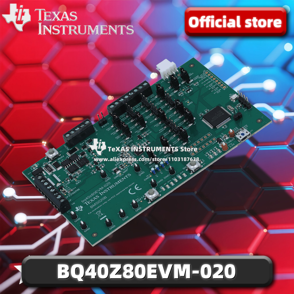 TI Official BQ40Z80EVM-020 BQ40Z80 bq77180 2 ถึง 7 โมดูลตรวจสอบและประเมินแบตเตอรี่