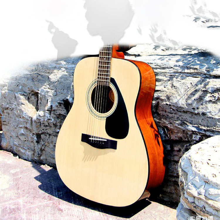 กีต้าร์โปร่ง YMH เริ่มต้น f310/f600/fg800/fg2764/133 ซม. 137 ซม.วีเนียร์กล่องไฟฟ้า