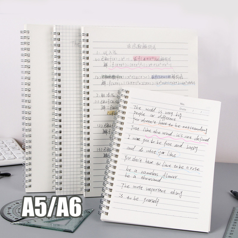 โน๊ตบุ๊ควินเทจ A5 JOURNAL BOOKPAPER GRID JOURNAL BOOKPAPER GRID A6/A5