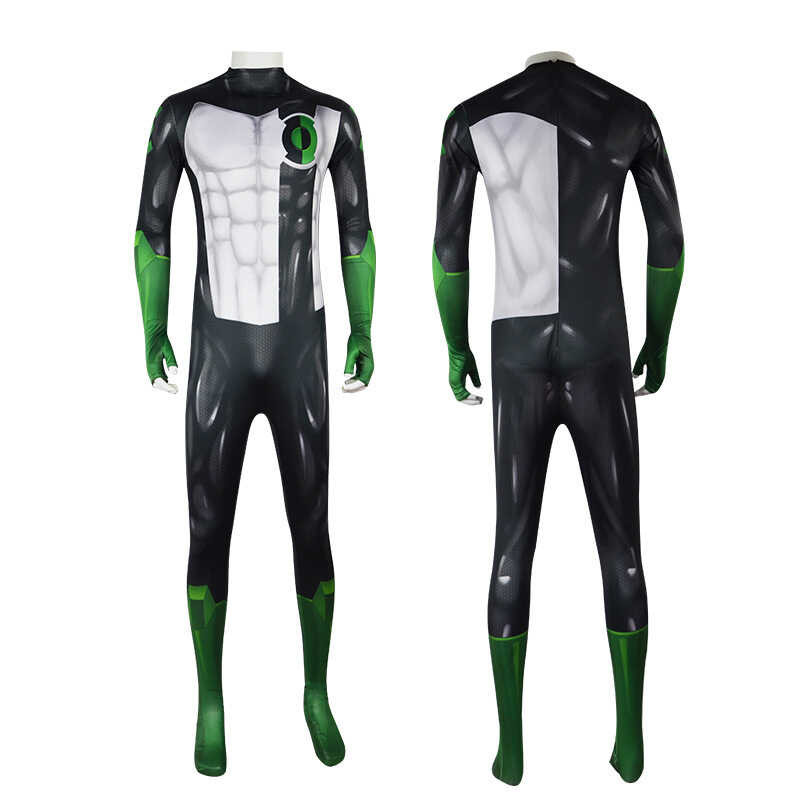 โคมไฟสีเขียว Halloween แบบ Kyle Rayner สำหรับการคอสเพลย์