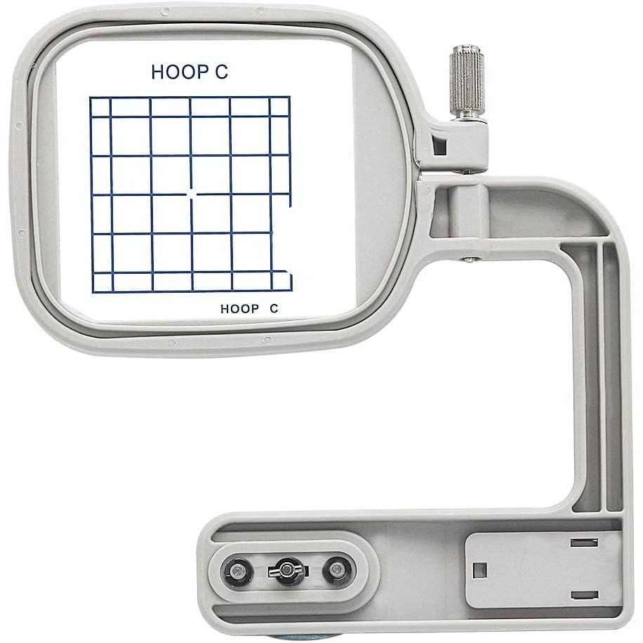 เย็บ Tech ฟรีแขนเย็บปักถักร้อย Hoop C สําหรับ Janome MC 350E 300E 9500 9700 10000 10001 Memory Craft
