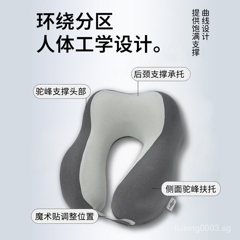 [ยี่ห้อReview17.5หมื่น+Strip]หน่วยความจําโฟมUประเภทหมอนคอป้องกันคอหมอนนักเรียนTravel NapหมอนEssentia