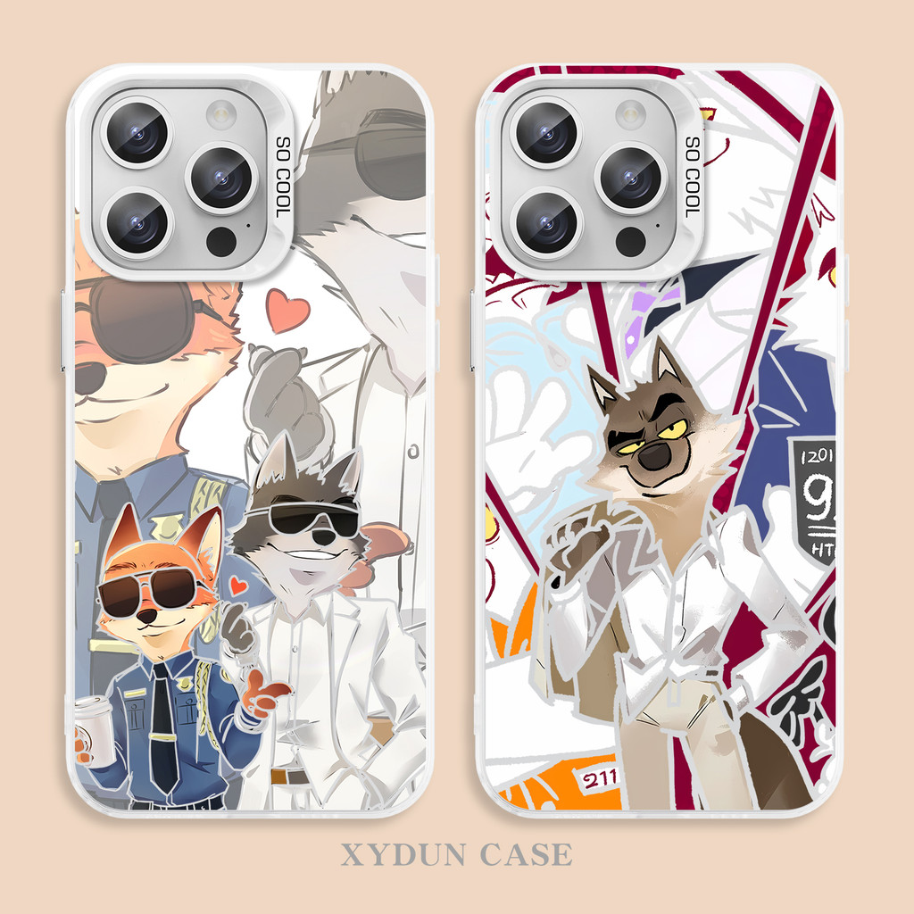 Bad Guy League Apple 16pro เคสโทรศัพท์ iphone15promax เหมาะสําหรับ 14 สีสันเงิน 13 Big Bad Wolf 12 ก