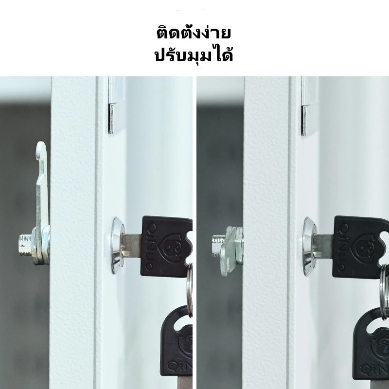 Crystal กุญแจลิ้นชัก ล็อคตู้เก็บของ ล็อคลิ้นหมุน ล็อคตู้เอกสาร ล็อคตู้เสื้อผ้า （1 ล็อค+2 กุญแจ） thumbnail 7