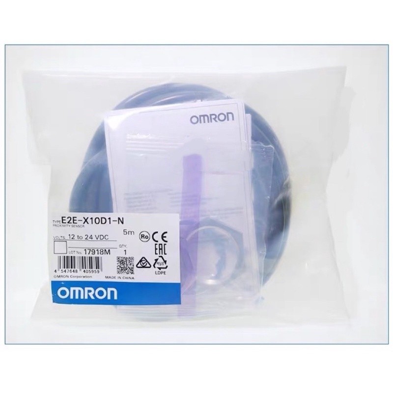 แท้ ส่งใว เซ็นเซอร์ E2E-x5me1 ชิ้นค้าพร้อมส่ง E2E-x5me1