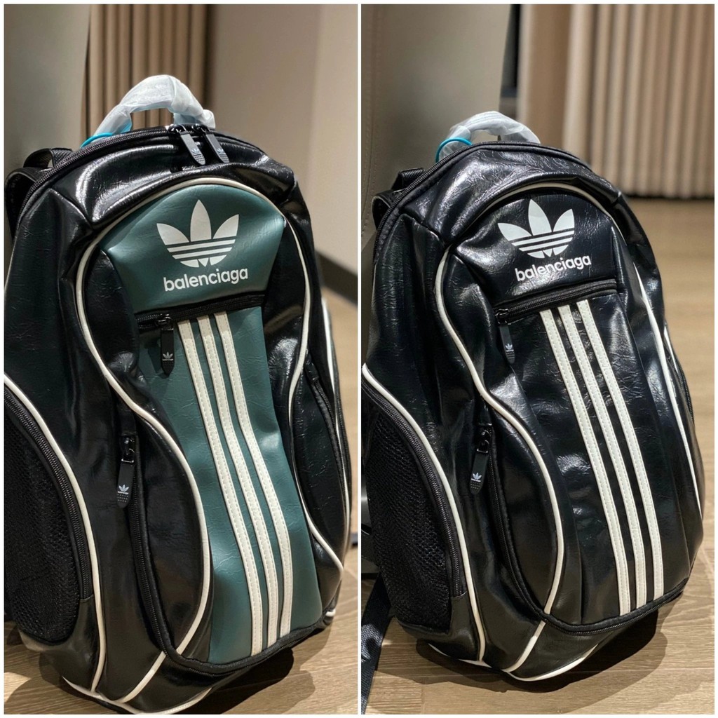 BALENCIAGA x Adidas BALENCIAGA Co-Branded Mens Fashion Backpack School Bag