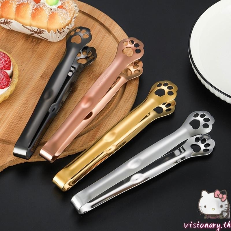 Vision Cat Claw Shape Ice-Cubeแหนบน่ารักแหนบน้ําตาลสําหรับงานปาร์ตี้กาแฟบาร์ห้องครัว