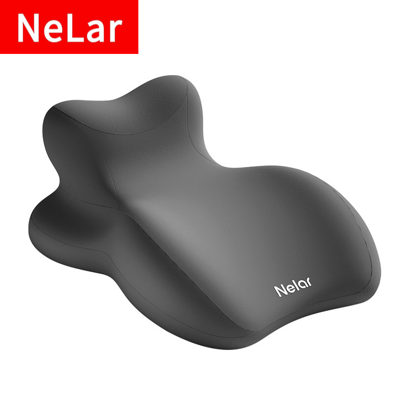 Nelar หมอนรองคอสุขภาพและหมอนอิง หมอนรองคู่รักอเนกประสงค์ ช่วยรองรับคอ-หลัง พักผ่อนเต็มที่ ปรับมุมได้ หลายท่า