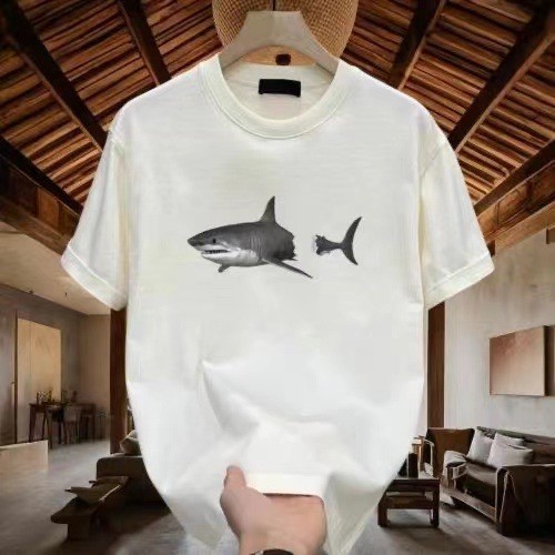 2025 NEW 2025P12 (Combed Cotton) C1094 Black/White/S-5XL Size new23 TI7S