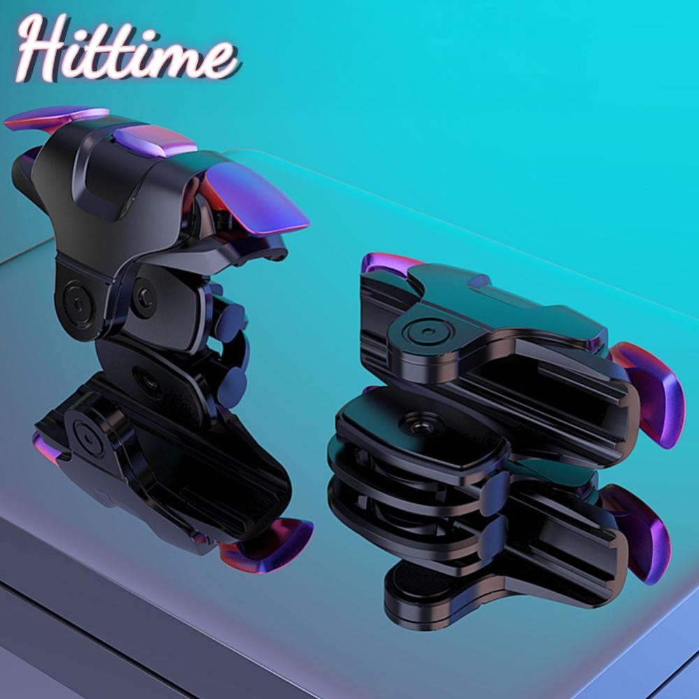 HITTIME 1 คู่โลหะ Iridescent ปุ่มเกม Controller Grips King ไก่ 3rd Gen ทางกายภาพเสริม Grips สําหรับ 