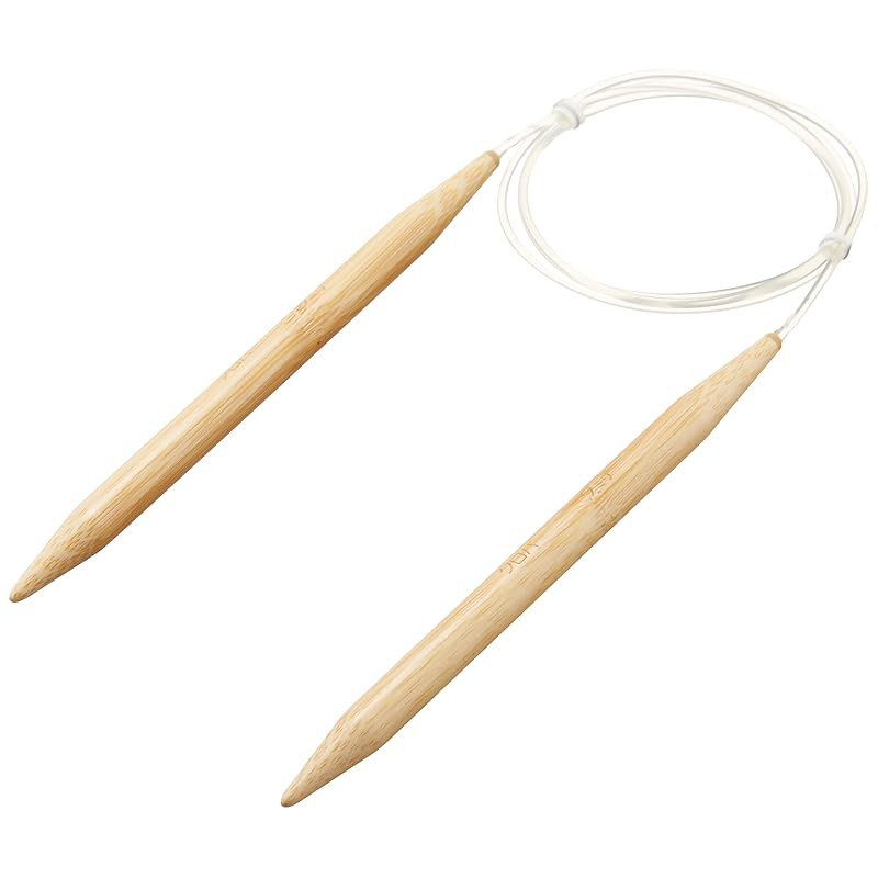 Clover Takumi Jumbo Circular Knitting Needle 100cm 9mm Natural