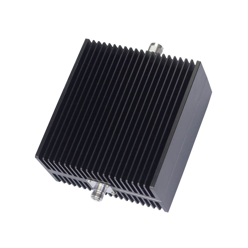 N ประเภท 200W คงที่ Attenuator พลังงานสูง Coaxial RF Attenuator 5dB 6DB 10DB 20dB 30dB