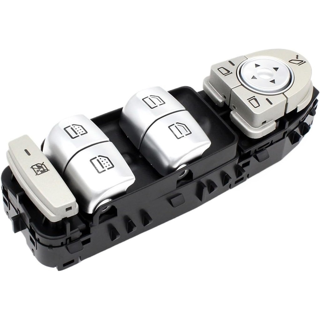 KIRYU ปุ่มสวิตช์ควบคุมกระจกรถยนต์สวิตช์ควบคุมตัวยกหน้าต่างรถยนต์เข้ากันได้กับ EWhite Light SWhite Li